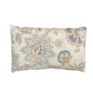 Multi Floral Throw Pillow